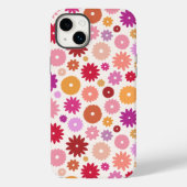 Colorful Blooms Pattern Case-Mate iPhone Hülle (Rückseite)