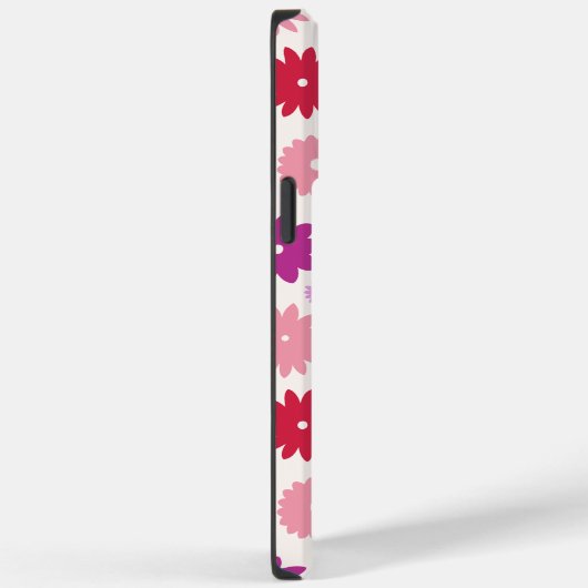 Colorful Blooms Pattern Case-Mate iPhone Hülle (Rückseite / Rechts)