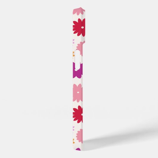 Colorful Blooms Pattern Case-Mate iPhone Hülle (Rückseite / Rechts)