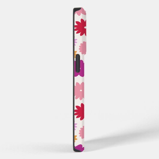 Colorful Blooms Pattern Case-Mate iPhone Hülle (Rückseite / Rechts)