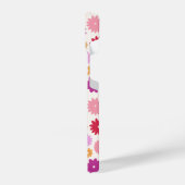 Colorful Blooms Repeat Pattern iPhone Hülle (Linke Seite)