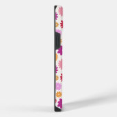 Colorful Blooms Repeat Pattern iPhone Hülle (Rechte Seite)