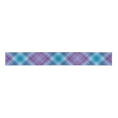 Colorful Blue Purple Fashion Show Inspired Stripes Ripsband (Vorderseite)