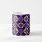Colorful Boho Chic Mandala Pattern Kaffeetasse (Mittel)