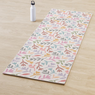 Colorful Boho Floral Yogamatte