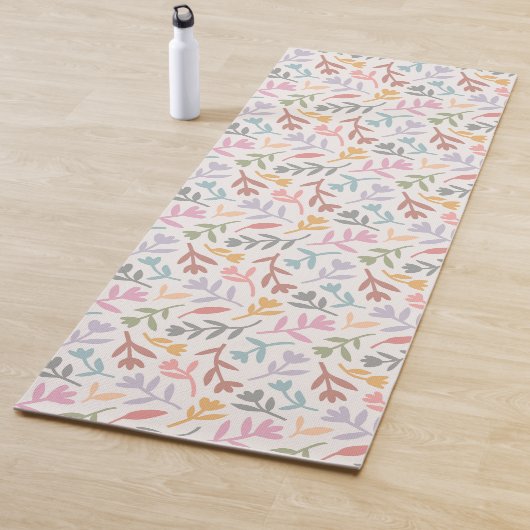 Colorful Boho Floral Yogamatte (Beispiel)