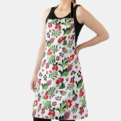 Colorful Boho Hungarian Folk Floral Desig Gift Schürze (InSitu)
