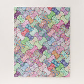 Colorful Boho Mandala Pattern Jigsaw Puzzle (Vertikal)