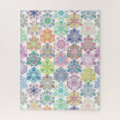 Colorful Boho Mandala Pattern Puzzle (Vertikal)
