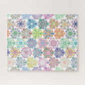 Colorful Boho Mandala Pattern Puzzle (Horizontal)