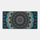 Colorful Boho Mandala Schreibtischunterlage (Vorderseite)