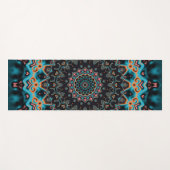 Colorful Boho Mandala Yogamatte (Vorderseite (Horizontal))