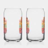 Colorful Boho Retro Stay Wild Stay Groovy Dosenglas (Links)