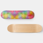 Colorful Bokeh Skateboard (Horizontal)