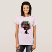 Colorful×BOMBER-KÖPFIG T-Shirt (Vorne ganz)
