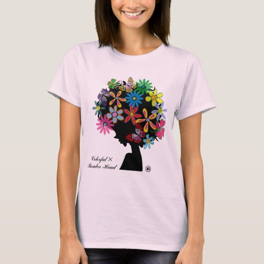 Colorful×BOMBER-KÖPFIG T-Shirt (Vorderseite)