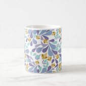 Colorful bouquets of retro flowers on white kaffeetasse (Mittel)