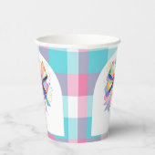 Colorful Bow Baby Dusche Pappbecher (Rechts)