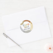 Colorful Boy Birthday Thank You Favor Sticker (Umschlag)