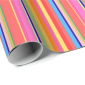 Colorful Bright Modern Christmas Geschenkpapier (Rolleneckpunkt)