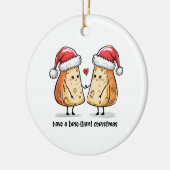 Colorful Brilliant Christmas Keramik Ornament (Links)