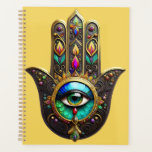 Colorful Brown Gold Hamsa Rainbow Color Third Eye Planer<br><div class="desc">You are viewing The Lee Hiller Photography Art and Designs Collection of Home and Office Decor,  Apparel,  Gifts and Collectibles. The Designs include Lee Hiller Photography and Mixed Media Digital Art Collection http://LeeHiller.com</div>