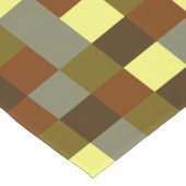 Colorful Buffalo Karo Kariert Bauernhaus Muster Kurzer Tischläufer (Ecke)