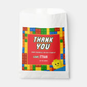 Colorful Builder Creative Kids Birthday Treat Sack Geschenktütchen (Vorderseite)