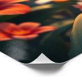 colorful butterfly art poster (Ecke)