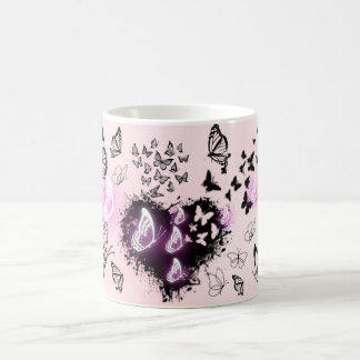Colorful Butterfly Art with Vibrant Wing nature Kaffeetasse