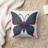Colorful Butterfly Pillow Kissen (Decke)