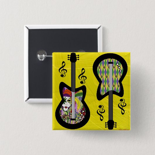 Colorful Button (Vorne & Hinten)