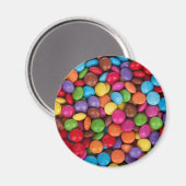 Colorful Button Candy Cute Magnet (Vorderseite/Rückseite)