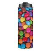 Colorful Button Candy Quirky Thermosbecher (Vorderseite)