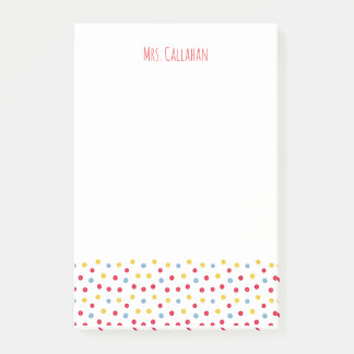 Colorful Buttons Notes Post-it Klebezettel