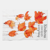 Colorful California Poppies Küchentücher (Horizontal)