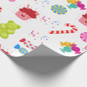 Colorful Candies Geschenkpapier (Ecke)