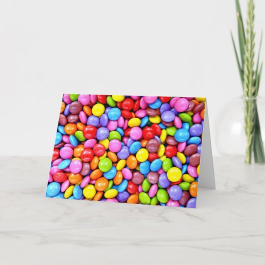 Colorful Candies Karte (Vorderseite)