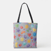 "Colorful Candy Star Shoulding Tasche (Rückseite)