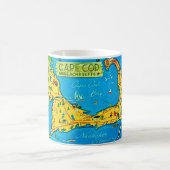 Colorful Cape Cod Mug Kaffeetasse (Mittel)