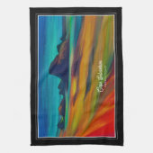 Colorful Cape Sebastian Oregon Geschirrtuch (Vertikal)