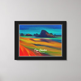 Colorful Cape Sebastian Oregon Leinwanddruck