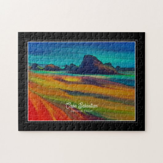 Colorful Cape Sebastian Oregon Puzzle (Horizontal)
