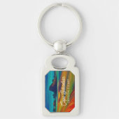 Colorful Cape Sebastian Oregon Schlüsselanhänger (Vorderseite)