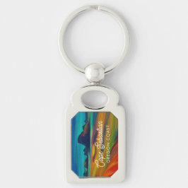 Colorful Cape Sebastian Oregon Schlüsselanhänger