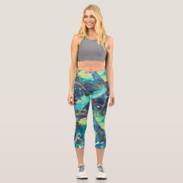Colorful Capri Leggings