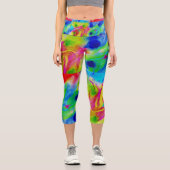Colorful Capri Leggings (Vorderseite)