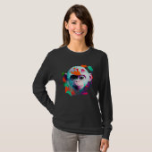 Colorful Capuchin Monkey T-Shirt (Vorne ganz)