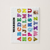 Colorful Cat-Alphabet Adventure Jigsaw Puzzle (Vertikal)