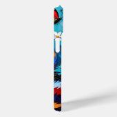 Colorful Cat and Butterfly Case-Mate iPhone Hülle (Rückseite / Rechts)